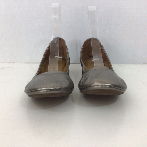 Lucky Brand Silver Echo2 Ballet Flats, 6M - Picture 3 of 9